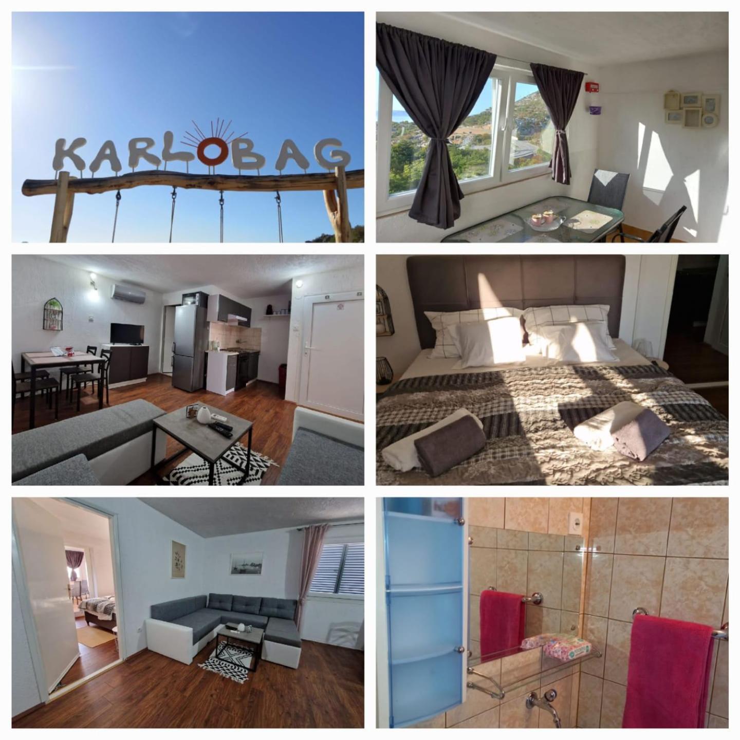 Apartmani 'Cvit' Karlobag Exterior foto